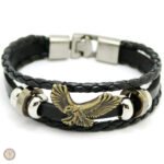 Bracelet inspiré par l'aigle, accessoire Western raffiné