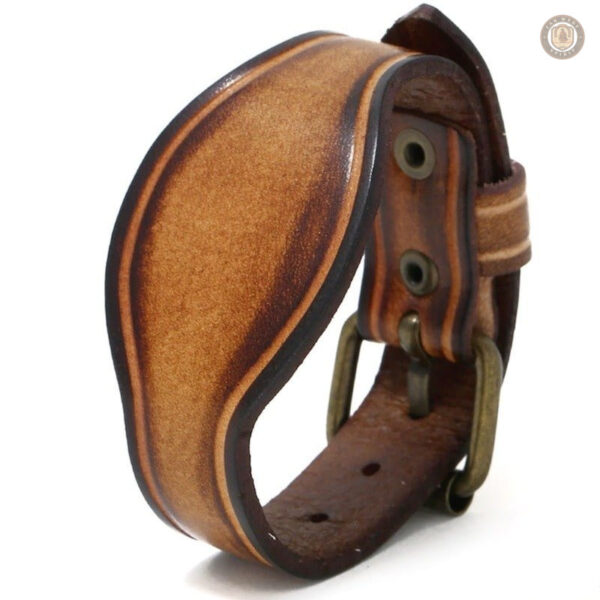 Bracelet en cuir style cowboy, parfait pour les amateurs de western