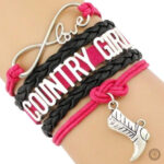 Bracelet à thème western, accessoire pour country girl