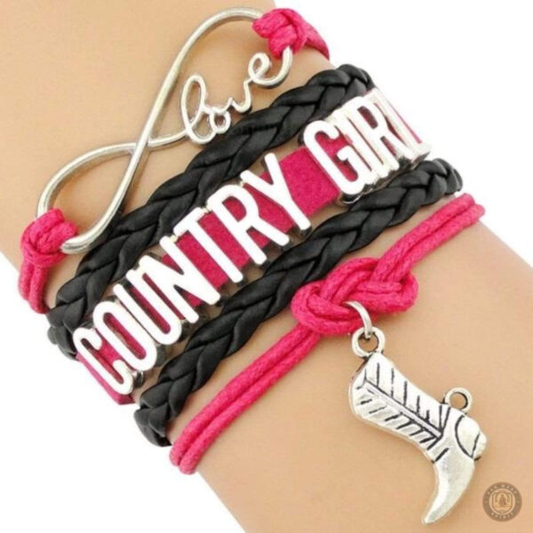 Bracelet à thème western, accessoire pour country girl