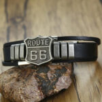 Bracelet inspiré de la Route 66, design Western unique