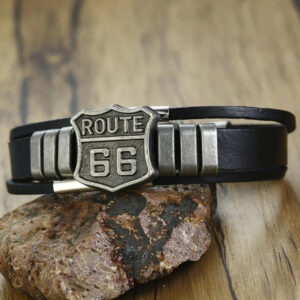Bracelet inspiré de la Route 66, design Western unique