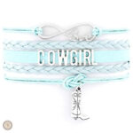 Accessoire western féminin en cuir souple