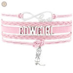 Bracelet femme avec éléments décoratifs western
