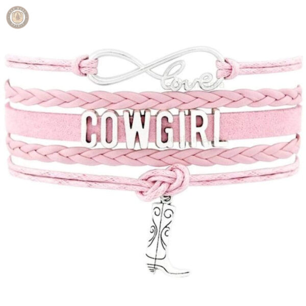 Bracelet femme avec éléments décoratifs western
