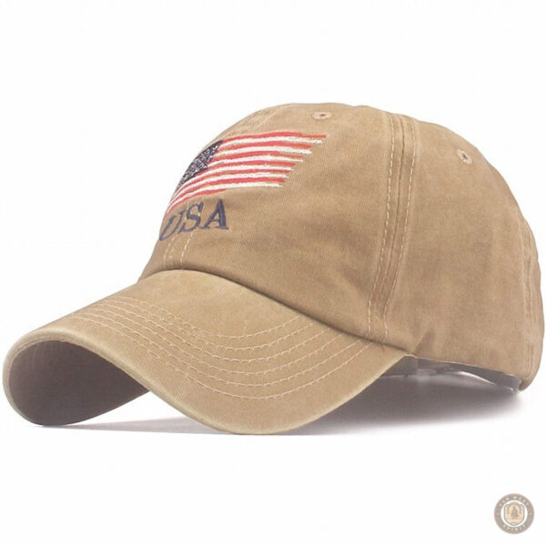Casquette en style américain pour une touche rustique