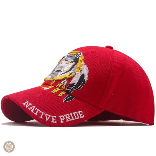 Casquette amérindienne au style cowboy