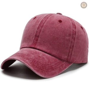Casquette en jean décontractée, look rétro