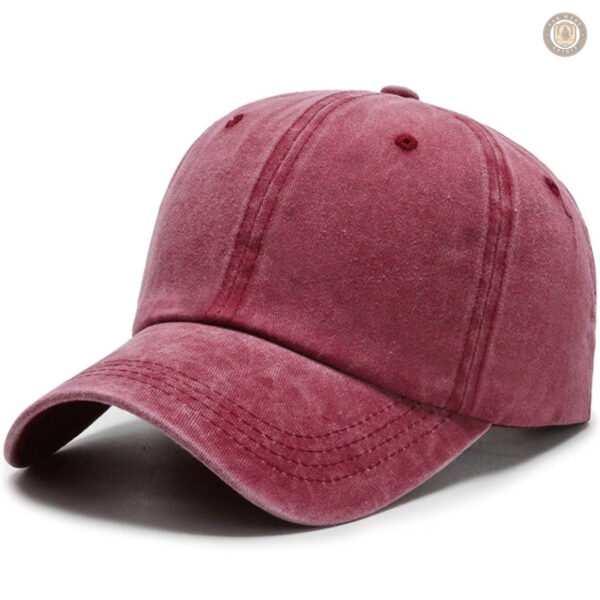 Casquette en jean décontractée, look rétro