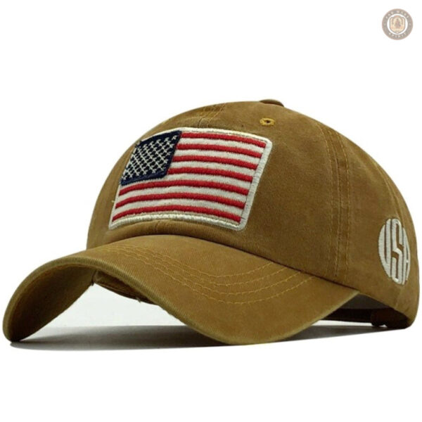 Casquette cowboy USA pour homme, style décontracté