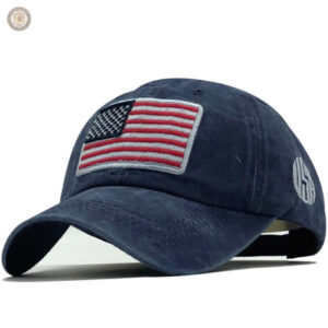 Accessoire de mode homme, casquette cowboy aux couleurs USA
