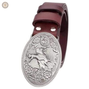 Accessoire mode western, ceinture avec boucle
