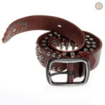 Ceinture Cowboy avec Balles en cuir