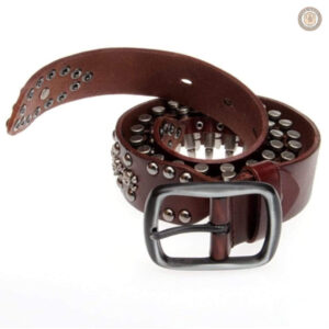 Ceinture Cowboy avec Balles en cuir