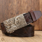 Accessoire mode ceinture boucle style western