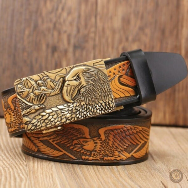 Ceinture western en cuir, parfaite pour les tenues décontractées