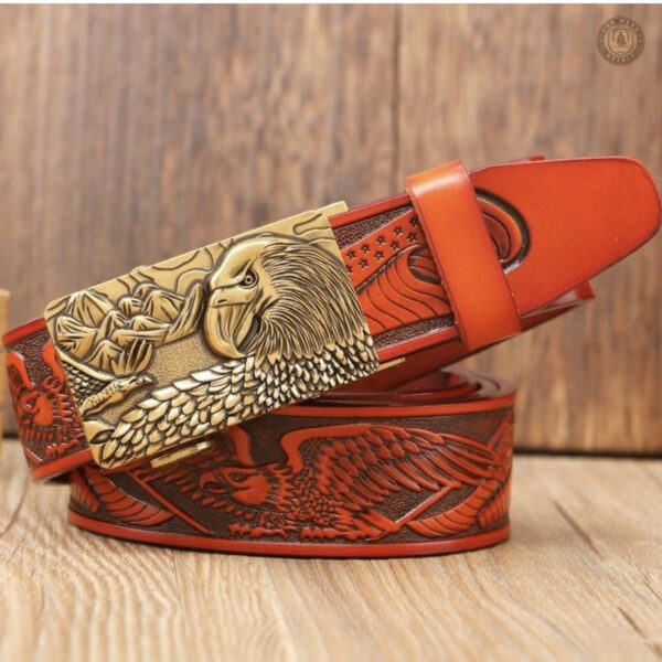 Accessoire féminin en cuir pour un style western authentique