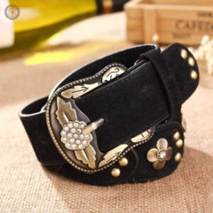 Accessoire mode femme : ceinture boucle style western