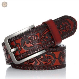 Ceinture en cuir pour un style western authentique