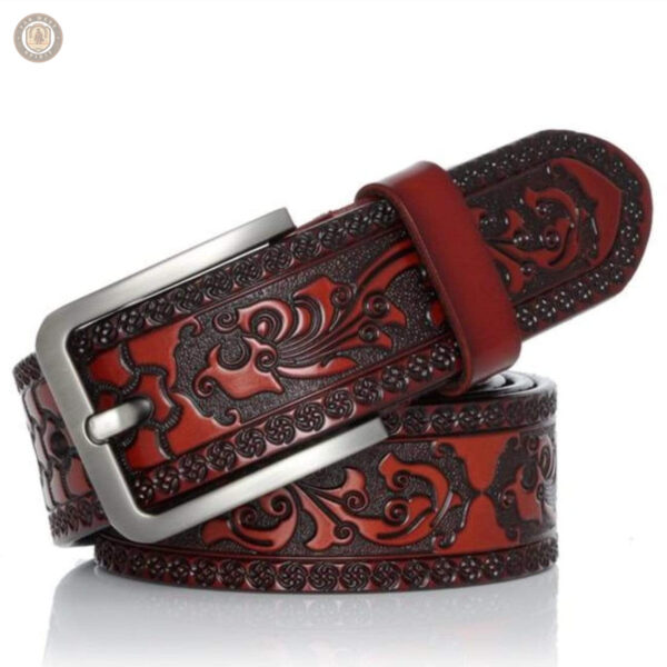 Ceinture en cuir pour un style western authentique