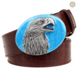Accessoire country élégant pour femme, ceinture Aigle