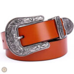 Accessoire de danse country, ceinture en cuir pour femme