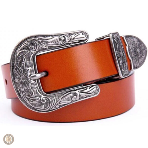 Accessoire de danse country, ceinture en cuir pour femme
