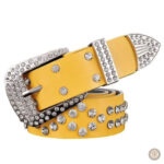 Ceinture à strass pour un look country chic