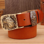 Ceinture noire robuste pour un style country classique