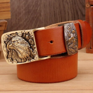 Ceinture noire robuste pour un style country classique