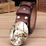 Accessoire western pour homme, ceinture stylée
