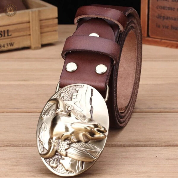 Accessoire western pour homme, ceinture stylée