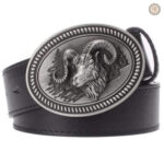 Ceinture Bélier pour femme en style western