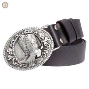 Ceinture cowboy en cuir authentique