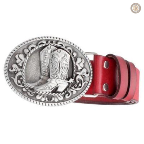 Accessoire cowboy en cuir robuste