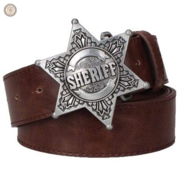 Détail de ceinture de cowboy pour costumes variés