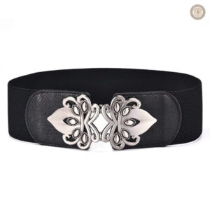 Ceinture en cuir rouge pour look western