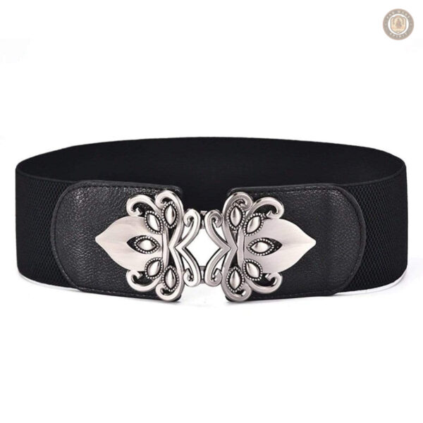 Ceinture en cuir rouge pour look western