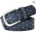 Ceinture cowboy bleue pour femme élégante et stylée