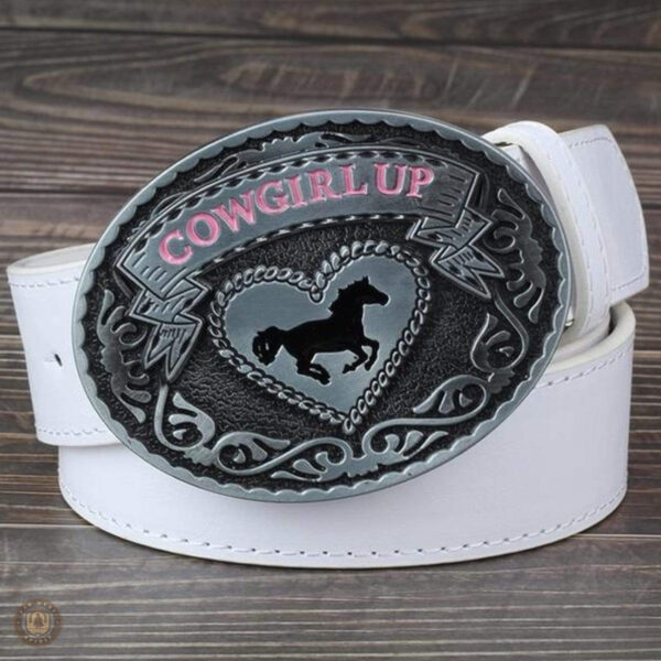 Ceinture western femme, design Cowgirl Up tendance
