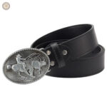 Ceinture cowboy Rodéo en cuir authentique