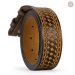 Ceinture cowboy élégante sans boucle
