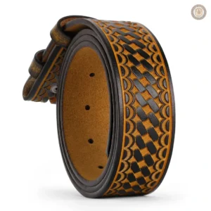 Ceinture cowboy élégante sans boucle