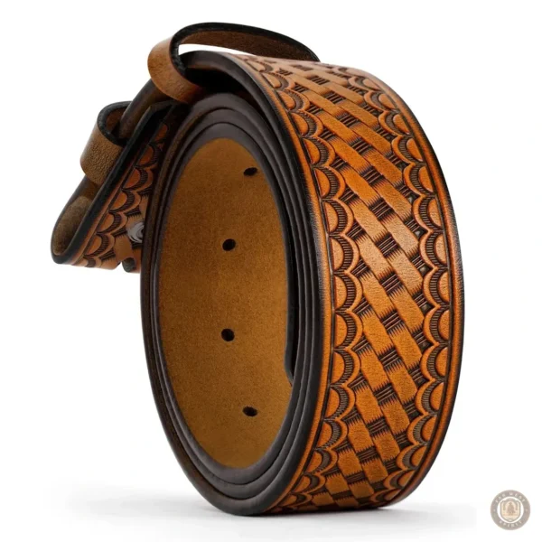 Accessoire mode ceinture cowboy sans boucle