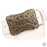 Ceinture cowboy avec ornements traditionnels