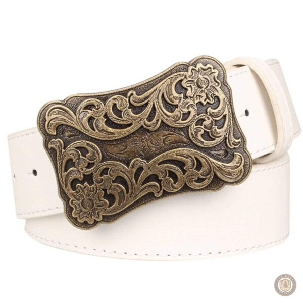 Ceinture cowboy avec ornements traditionnels