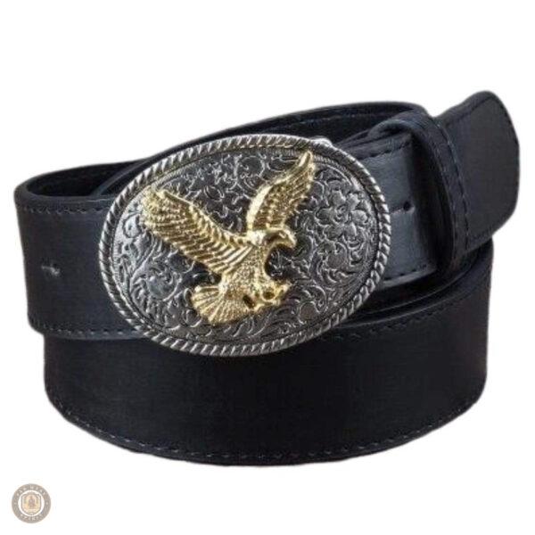 Ceinture western avec motif aigle pour femme