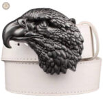 Accessoire de mode cowboy avec tête d'aigle