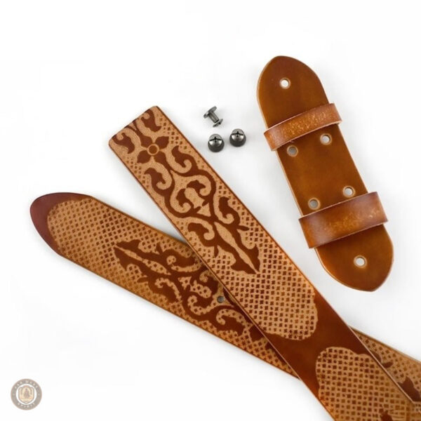 Accessoire de mode homme, ceinture cuir style western