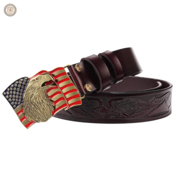 Ceinture western en cuir pour style Country